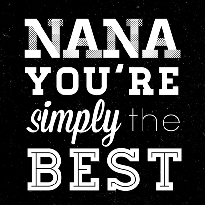 Picture of SIMPLY THE BEST NANA SQUARE