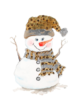 Picture of SNOWMAN WITH DOTS