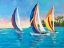 Picture of MORNING SAILS I