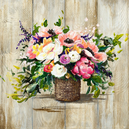 Picture of BASKET WITH FLOWERS