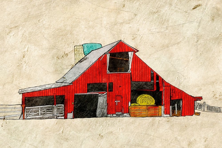 Picture of RED BARN