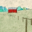 Picture of LITTLE RED BARN