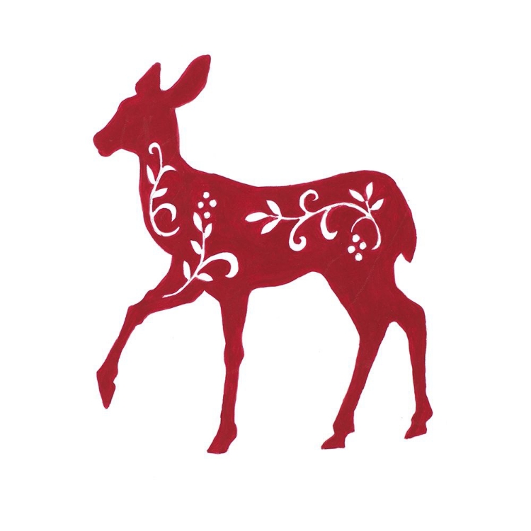 Picture of HOLIDAY DECORATIVE DEER I