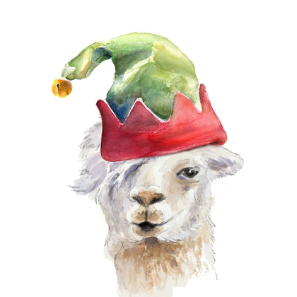 Picture of CHRISTMAS HAT LLAMA