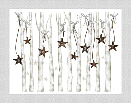 Picture of MERRY AND BRIGHT BIRCH TREES II