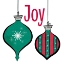 Picture of JOYFUL CHRISTMAS ORNAMENTS II