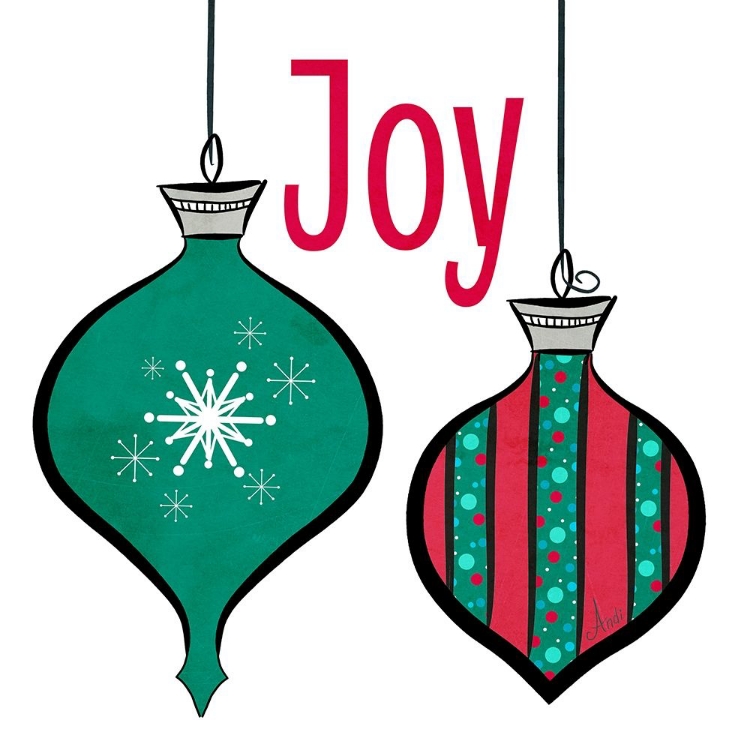 Picture of JOYFUL CHRISTMAS ORNAMENTS II