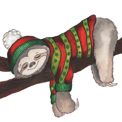 Picture of CHRISTMAS SLOTH III