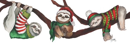 Picture of CHRISTMAS SLOTHS