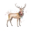 Picture of WOODLAND DEER WITH WREATH