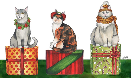 Picture of CHRISTMAS CATS