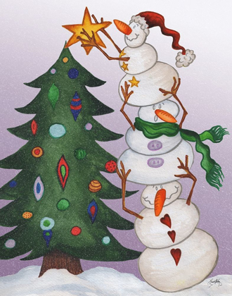 Picture of DECORATING SNOWMEN