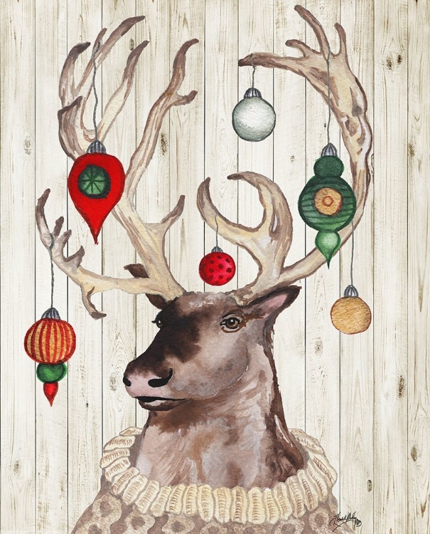 Picture of CHRISTMAS REINDEER I