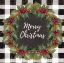 Picture of BUFFALO PLAID CHRISTMAS WREATH