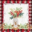 Picture of HOLIDAY SPRIG ON PLAID II
