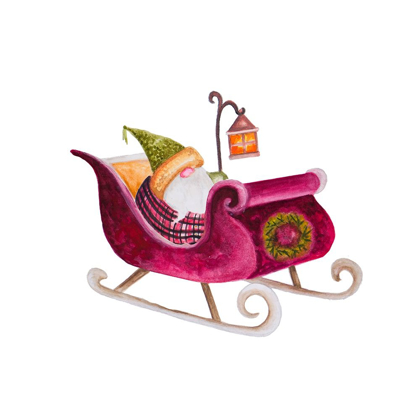 Picture of GNOME ON A SLEIGH