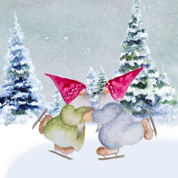 Picture of GNOMES ICE SKATING II