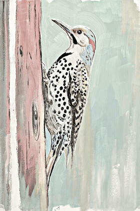 Picture of BEIGE WOODPECKER II