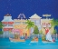 Picture of CHRISTMAS VILLAGE I