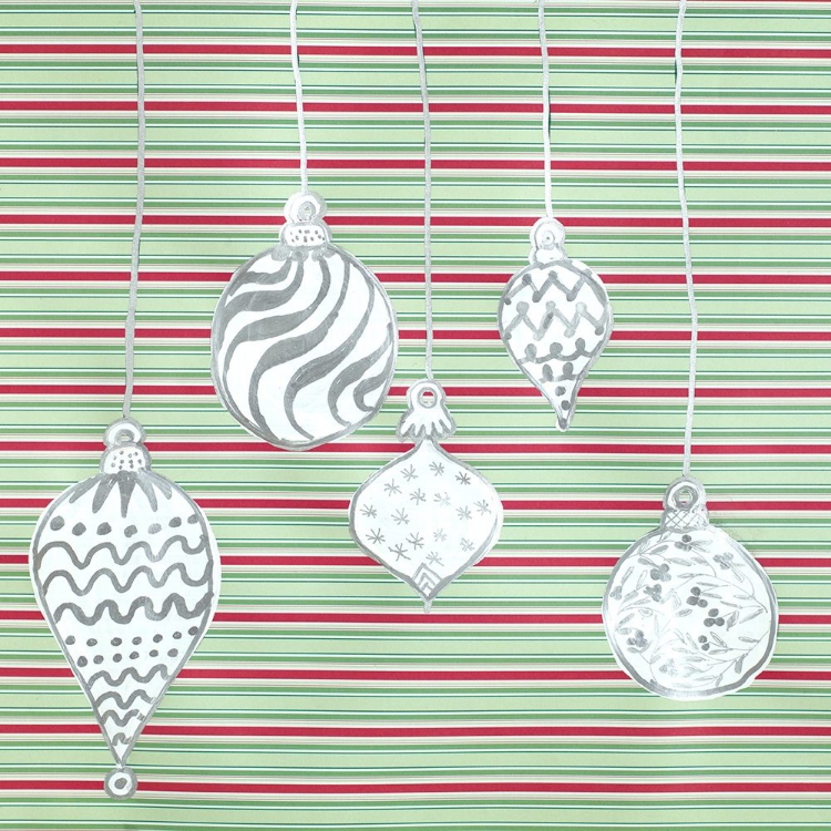 Picture of WHITE ORNAMENTS