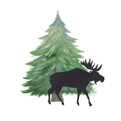 Picture of FARMHOUSE CHRISTMAS MOOSE