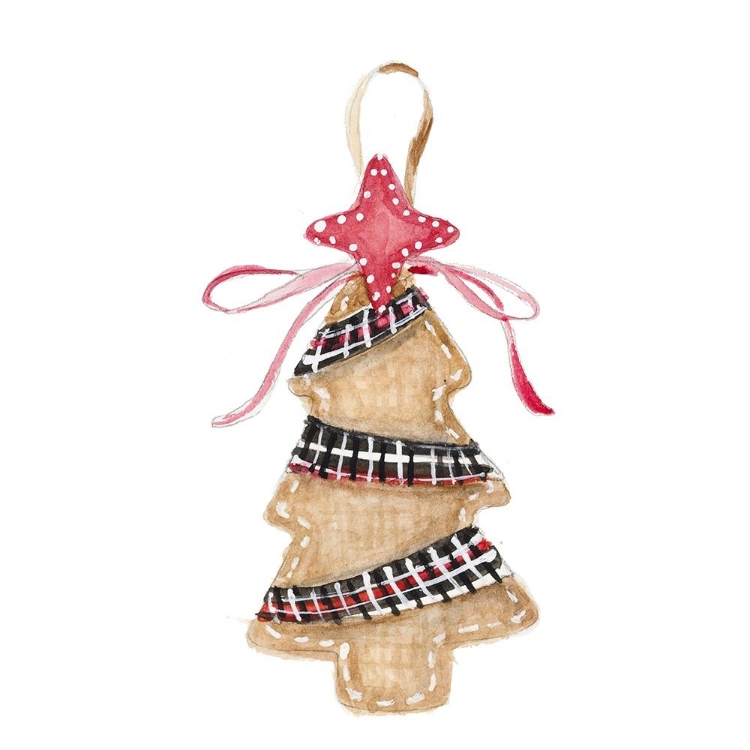 Picture of BURLAP TREE ORNAMENT