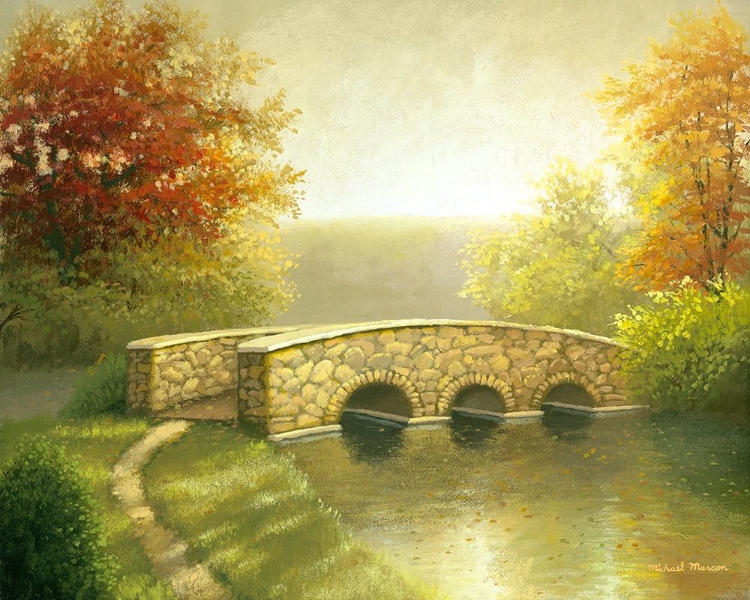 Picture of AUTUMN BRIDGE I