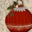 Picture of RED ORNAMENT II