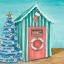 Picture of PEACH CABANA CHRISTMAS