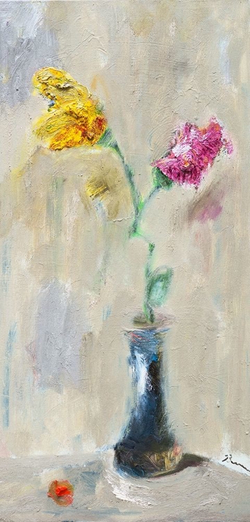 Picture of TWO FLOWERS, ONE VASE