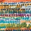 Picture of COLORFUL PATTERNS V CROP I