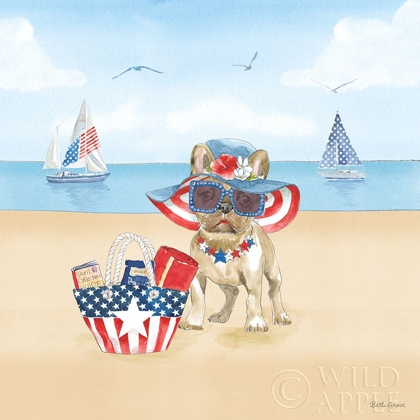 Picture of SUMMER PAWS PATRIOTIC IV
