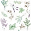 Picture of FARMHOUSE COTTON PATTERN I SAGE