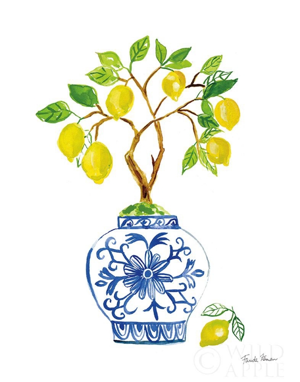 Picture of LEMON CHINOISERIE II