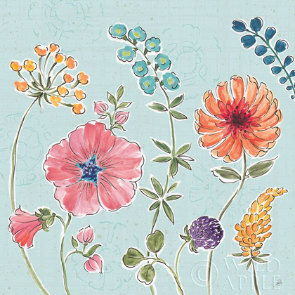 Picture of GYPSY MEADOW III BLUE