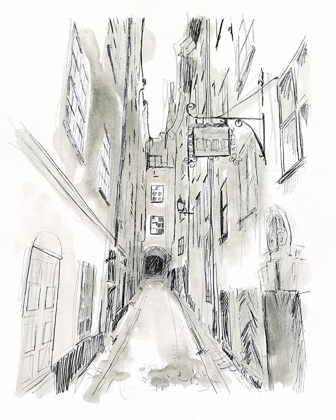 Picture of EUROPEAN CITY SKETCH I