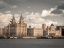 Picture of LIVERPOOL SKYLINE ACROSS THE RIVER MERSEY, UK