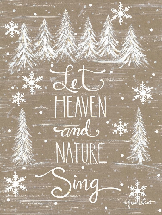 Picture of LET HEAVEN AND NATURE SING