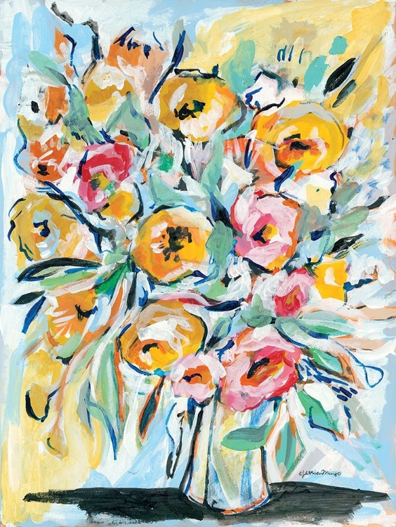 Picture of ABSTRACT FLORALS