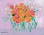 Picture of TEA ROSES ON LAVENDER