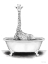 Picture of GIRAFFE IN TUB
