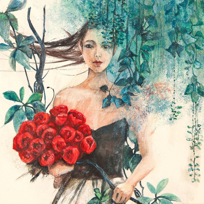Picture of FAIRY OF THE ROSES (DETAIL)