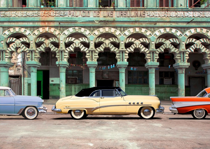 Picture of CARS PARKED IN HAVANA, CUBA