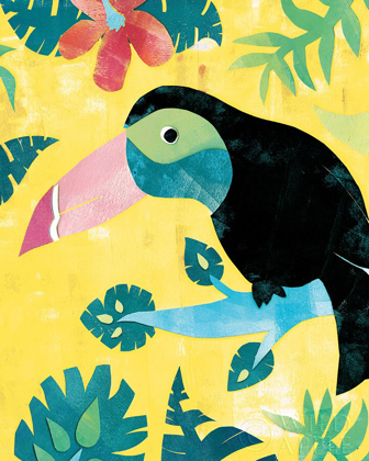 Picture of JUNGLE JIVE I TOUCAN YELLOW