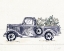 Picture of MODERN FARMHOUSE VIII NAVY NO WORDS