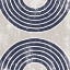 Picture of OVER THE RAINBOW I NAVY GRAY