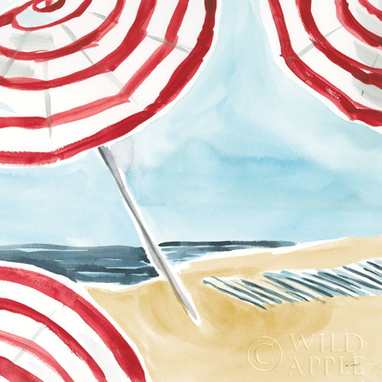 Picture of STRIPES ON THE BEACH I