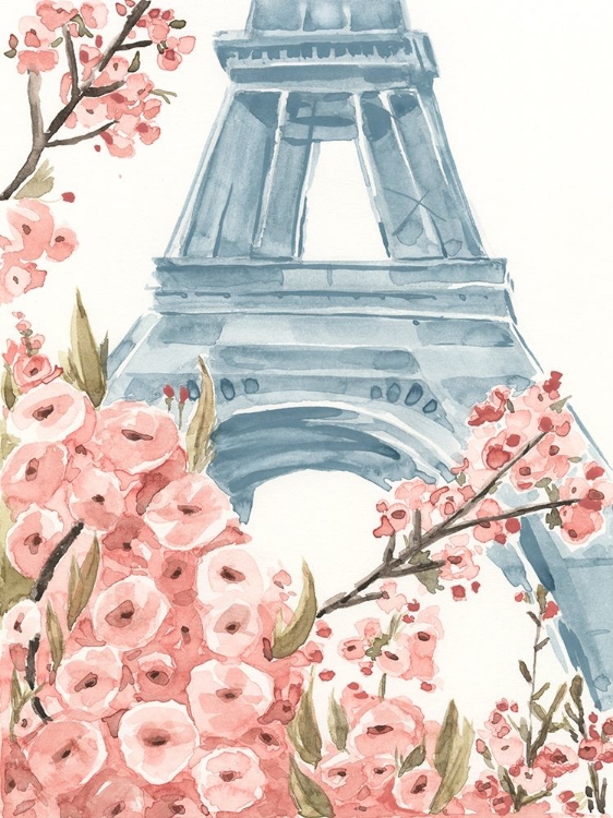 Picture of PARIS CHERRY BLOSSOMS I