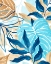 Picture of BLUE JUNGLE I