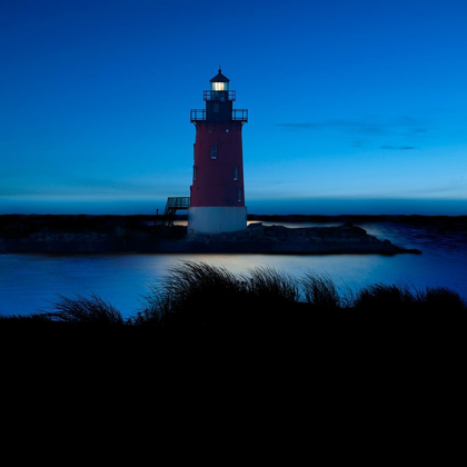 Picture of LIGHTHOUSE AT NIGHT IV